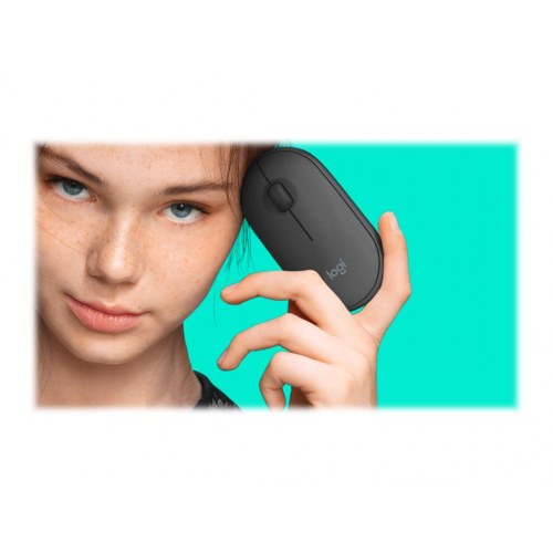 Trådløst tastatur og mus – Logitech Slim Wireless Combo MK470 (Nordisk, grafit)