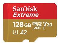 Hukommelseskort SanDisk Extreme microSDXC 128 GB 190 MB/s