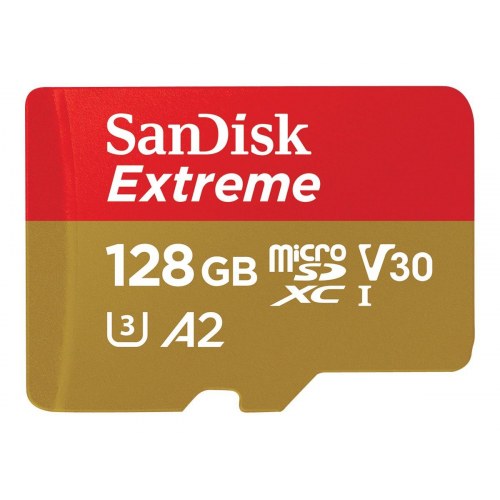 Hukommelseskort SanDisk Extreme microSDXC 128 GB 190 MB/s