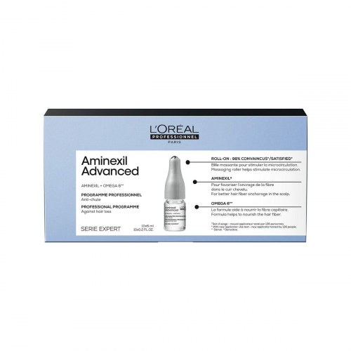 Hårtabsbehandling ampuller L'Oreal Professionnel Aminexil Advanced 6 ml