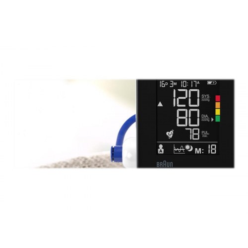 Blodtryksmåler Braun ExactFit 3 BUA6150WE – overarm, trådløs