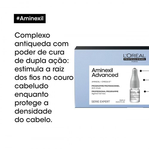 Hårtabsbehandling ampuller L'Oreal Professionnel Aminexil Advanced 6 ml