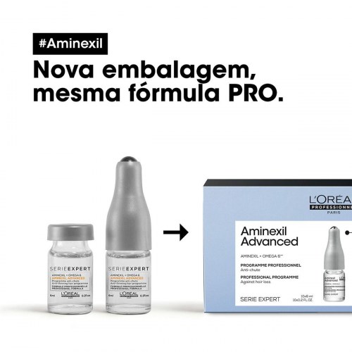 Hårtabsbehandling ampuller L'Oreal Professionnel Aminexil Advanced 6 ml