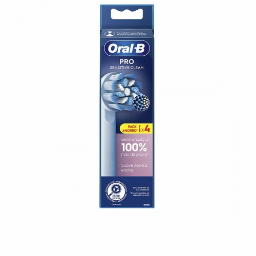Tandbørstehoveder Oral-B Sensitive Clean - 4 stk.