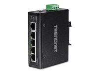 Netværksswitch Trendnet TI-E50 - 5-port 10/100, uadministreret billede