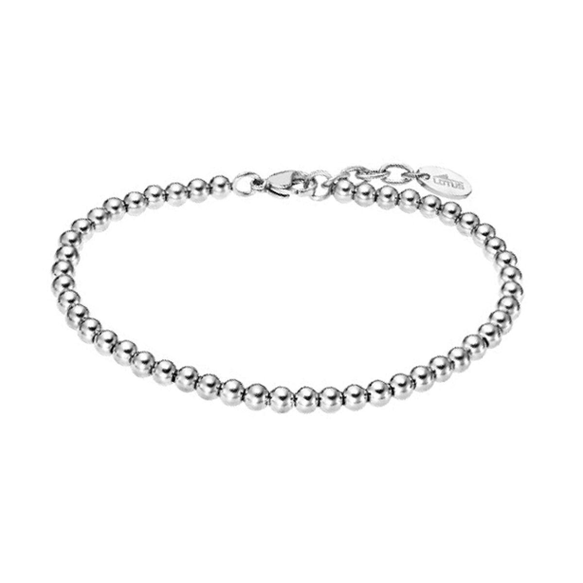 Lotus LS2245-2/1 armbånd til kvinder - elegant kuglekæde i sølvfarve