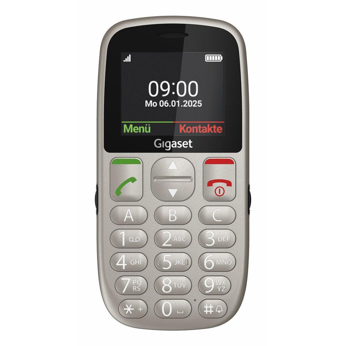 Mobiltelefon Gigaset S30853-H1230-R102 - grå, uden touchscreen