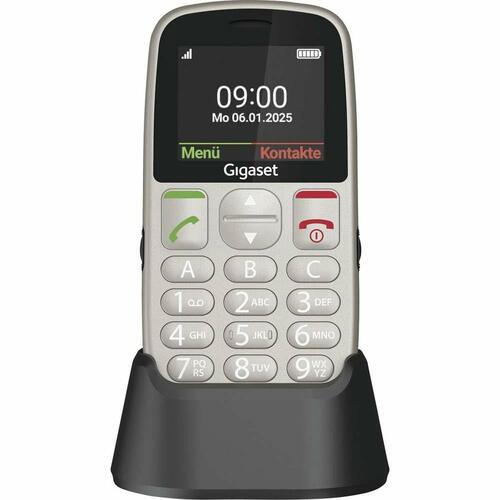 Mobiltelefon Gigaset S30853-H1230-R102 - grå, uden touchscreen