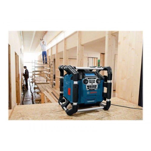 Radio til byggeplads - Bosch GPB 18V-5 C Professional, sort/blå