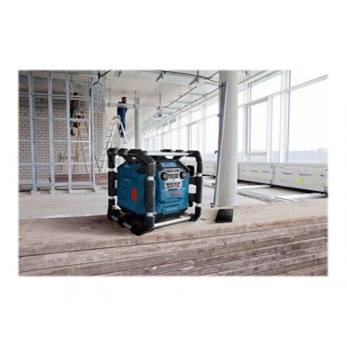 Radio til byggeplads - Bosch GPB 18V-5 C Professional, sort/blå