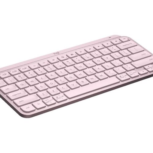 Tastatur Logitech MX Keys Mini trådløs – nordisk layout (rose)