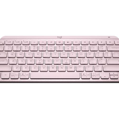 Tastatur Logitech MX Keys Mini trådløs – nordisk layout (rose)