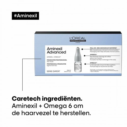 Hårtabsbehandling ampuller L’Oréal Professionnel Aminexil Advanced 6 ml