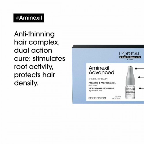 Hårtabsbehandling ampuller L’Oréal Professionnel Aminexil Advanced 6 ml