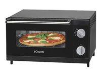 Mini pizzaovn Bomann MPO 2246 CB – 12 liter, 1?000 W