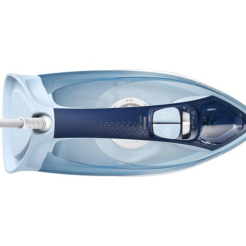 Dampstrygejern Philips 5000-serien DST5030, 2.400 W – blå/hvid