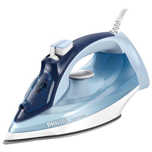 Dampstrygejern Philips 5000-serien DST5030, 2.400 W – blå/hvid