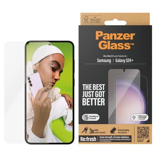 Skærmbeskyttelse PanzerGlass til Samsung Galaxy S24+