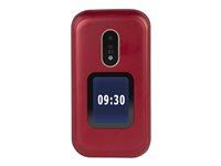 Doro 6060 klaptelefon 2,8" – rød