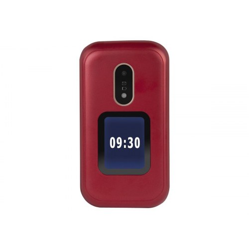 Doro 6060 klaptelefon 2,8" – rød