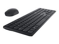 Trådløst tastatur og mus – Dell Pro KM5221W (Pan Nordic, sort)