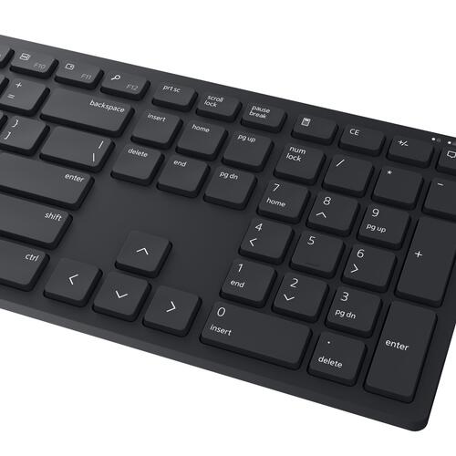 Trådløst tastatur og mus – Dell Pro KM5221W (Pan Nordic, sort)