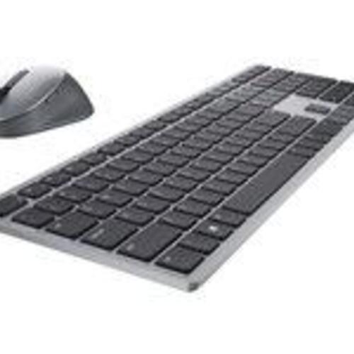 Trådløst tastatur og mus – Dell Premier KM7321W (Pan Nordic, titan grå)