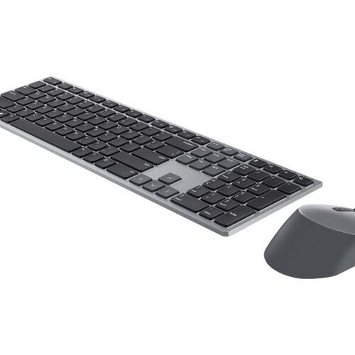 Trådløst tastatur og mus – Dell Premier KM7321W (Pan Nordic, titan grå)