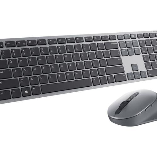 Trådløst tastatur og mus – Dell Premier KM7321W (Pan Nordic, titan grå)