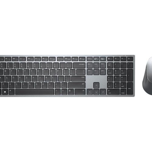 Trådløst tastatur og mus – Dell Premier KM7321W (Pan Nordic, titan grå)