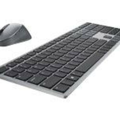 Trådløst tastatur og mus – Dell Premier KM7321W (Pan Nordic, titan grå)