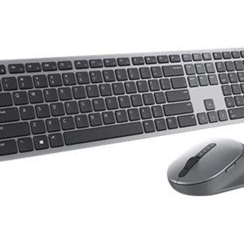 Trådløst tastatur og mus – Dell Premier KM7321W (Pan Nordic, titan grå)