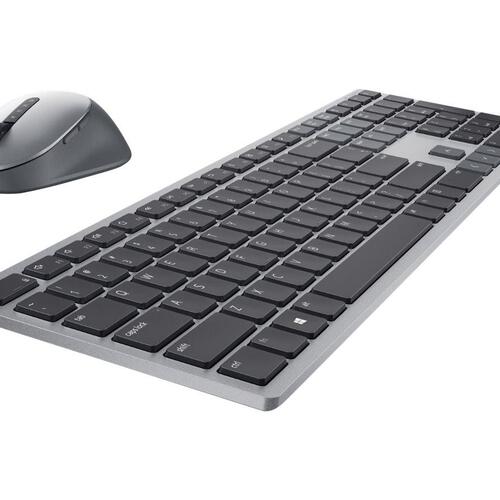 Trådløst tastatur og mus – Dell Premier KM7321W (Pan Nordic, titan grå)