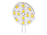 LED pære G4 12 V 2 W varm hvid – Goobay
