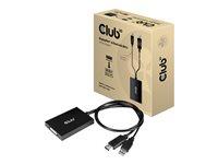 DisplayPort til DVI adapterkabel – Club 3D CAC-1010, 60 cm, sort billede