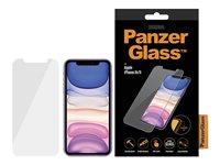 Skærmbeskyttelse PanzerGlass Original til iPhone 11/XR - krystalklar