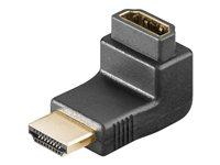 HDMI vinkeladapter 90° – Goobay, HDMI hun til han