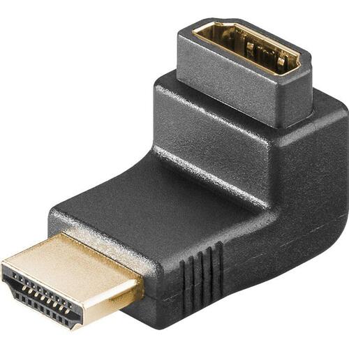 HDMI vinkeladapter 90° – Goobay, HDMI hun til han