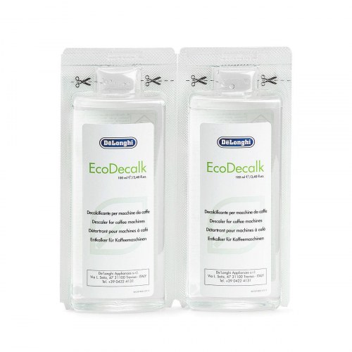 Afkalkningsmiddel til kaffemaskine DeLonghi EcoDecalk - 2 x 100 ml