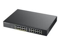 Netværksswitch Zyxel GS1900-24EP 24-porte Gigabit PoE (130 W) billede