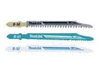 Stiksavklinger til træ og metal - Makita Selection Pack Super Express, 3 stk. (75 mm) billede