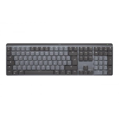 Trådløst mekanisk tastatur Logitech MX Mechanical – nordisk, Tactile Quiet, bagbelyst, grafit