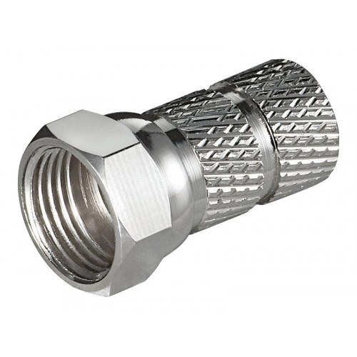 F-stik han koaksial konnektor – Goobay