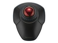 Trådløs trackball mus - Kensington Orbit, sort billede