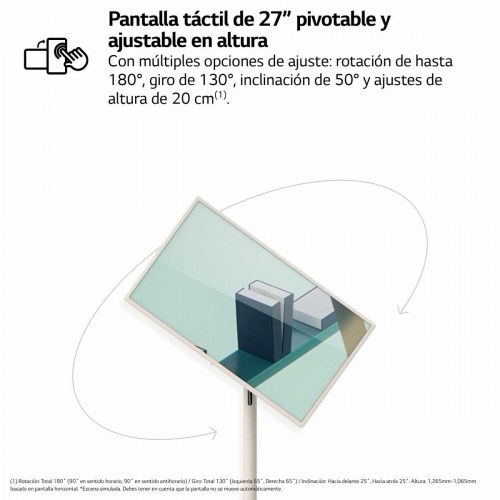 Smart TV LG StanbyME 27ART10AKPL 27" Full HD (2024)