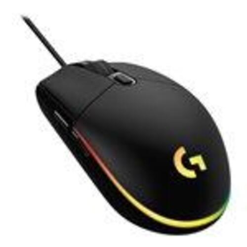 Gaming mus Logitech G203 LIGHTSYNC, optisk, kablet, sort
