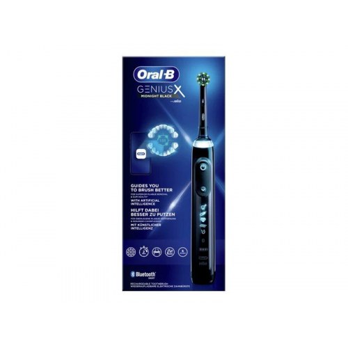 Elektrisk tandbørste Oral-B Genius X – midnat sort