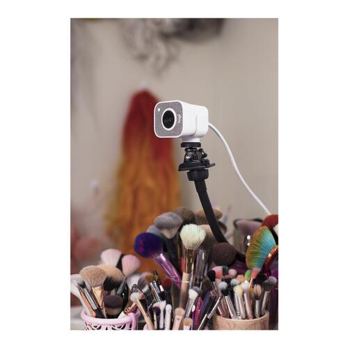 Webkamera til streaming Logitech StreamCam 1080p 60 fps – hvid