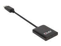 Club 3D SenseVision Multi Stream Transport (MST) Hub CSV-6200H - Video-/audiosplitter - 2 x HDMI - desktop