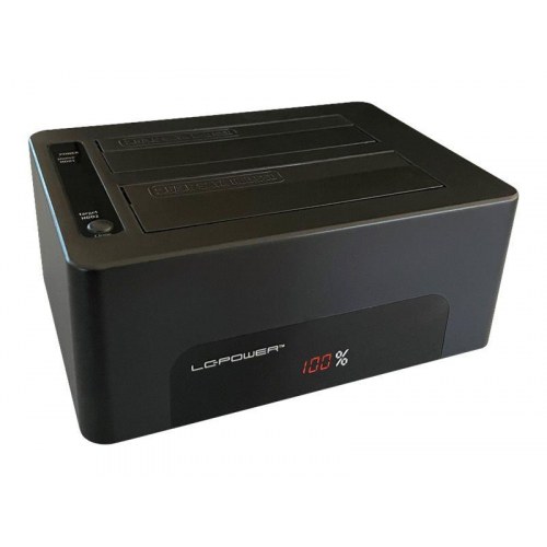 HDD dockingstation USB 3.1 Gen 2 – LC-Power LC-DOCK-U3-V
